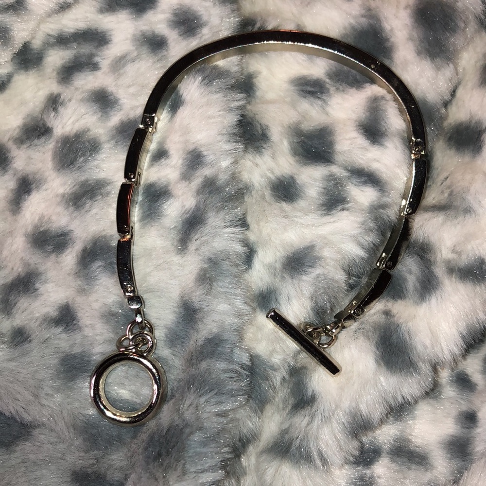 Metal & Rhinestone Bracelet - Picture 4 of 5